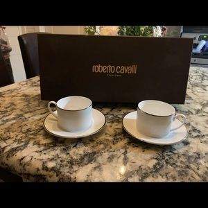 Roberto Cavalli tea for two set